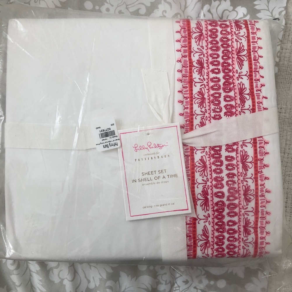 Pottery Barn Lilly Pulitzer sheet set